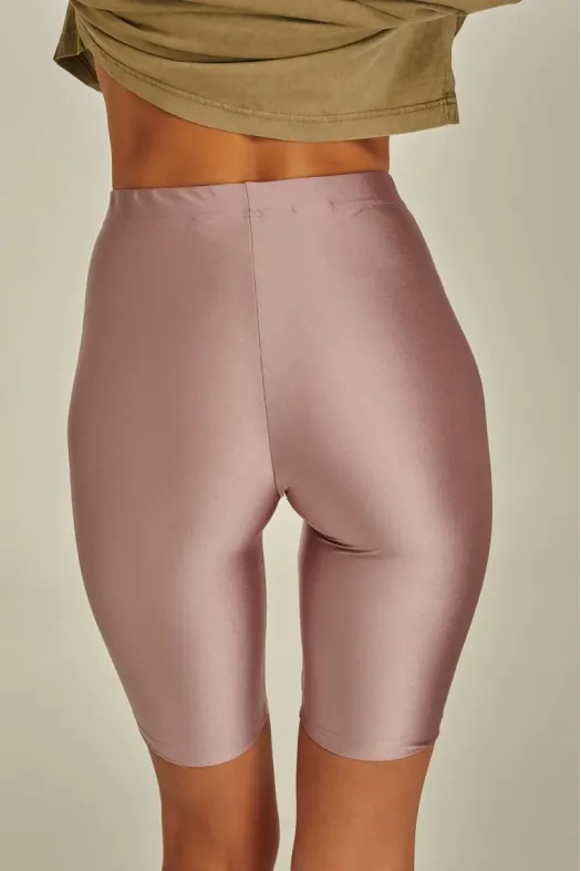 Amaryllis Shiny Biker Shorts - Andreakou Concept Store