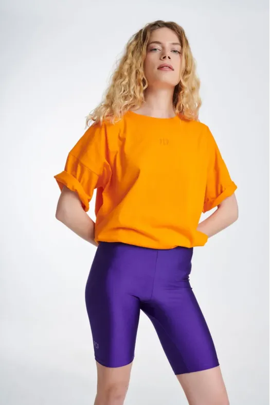 Amaryllis Shiny Biker Shorts - Andreakou Concept Store