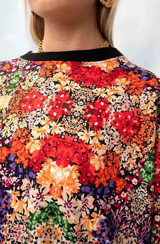 Oversized Printed Sweater Liberty Floral