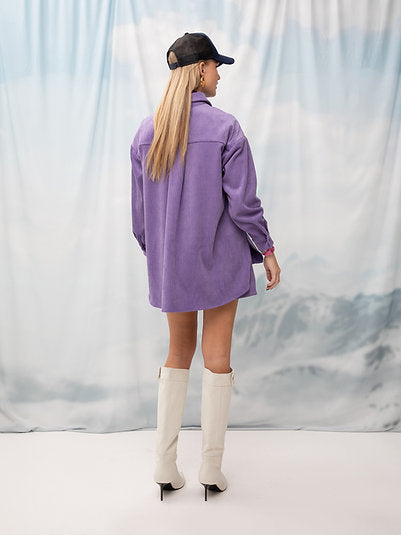 Oversized Corduroy Shirt - Andreakou Concept Store