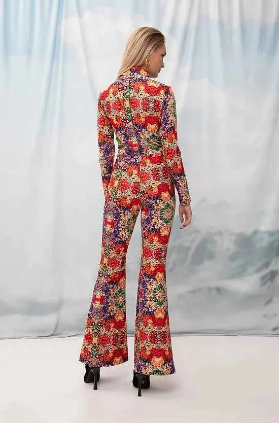 High-Neck Bodysuit Liberty Floral