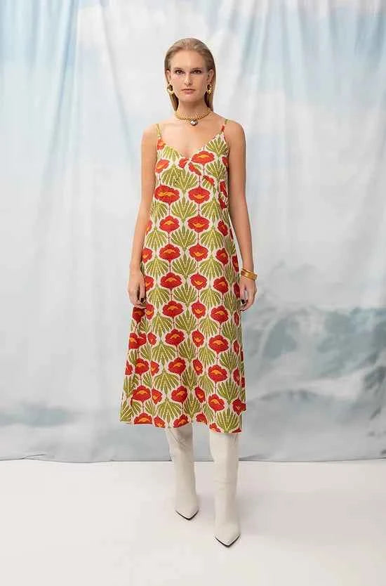 Lingerie Slip Dress Garland Ivory