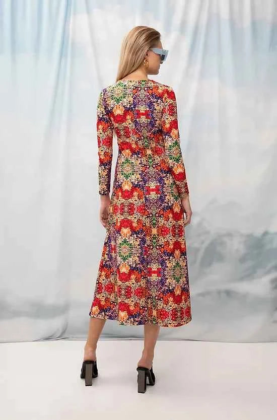 Keyhole Midi Dress Liberty Floral