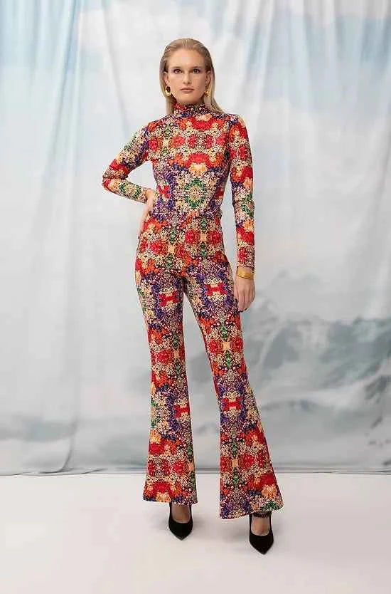 High-Neck Bodysuit Liberty Floral