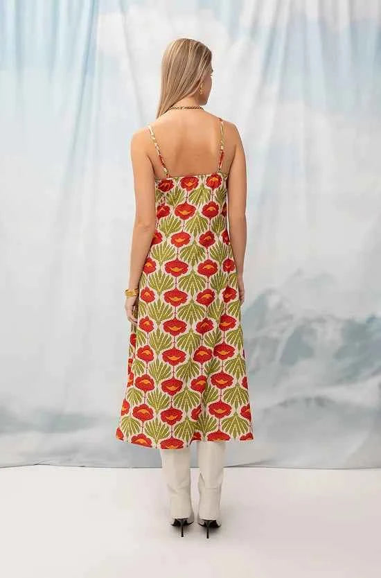 Lingerie Slip Dress Garland Ivory