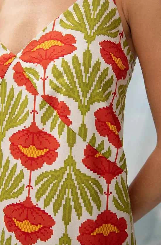 Lingerie Slip Dress Garland Ivory