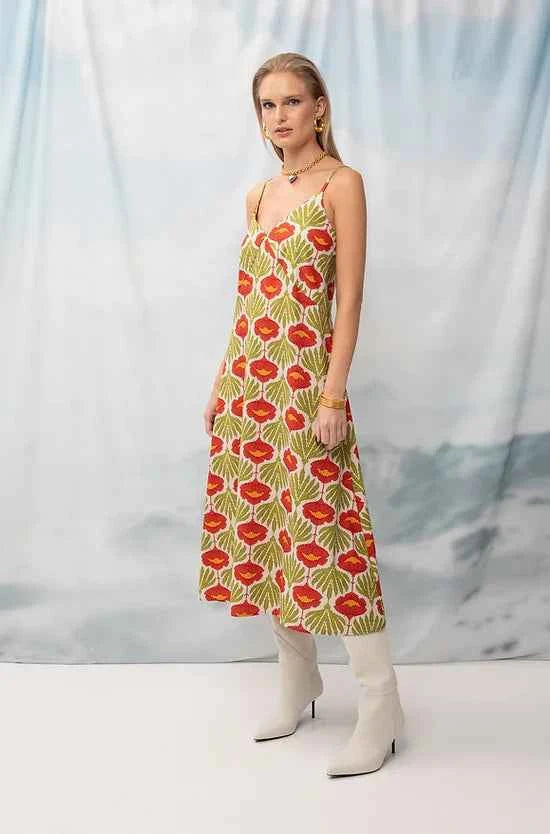 Lingerie Slip Dress Garland Ivory