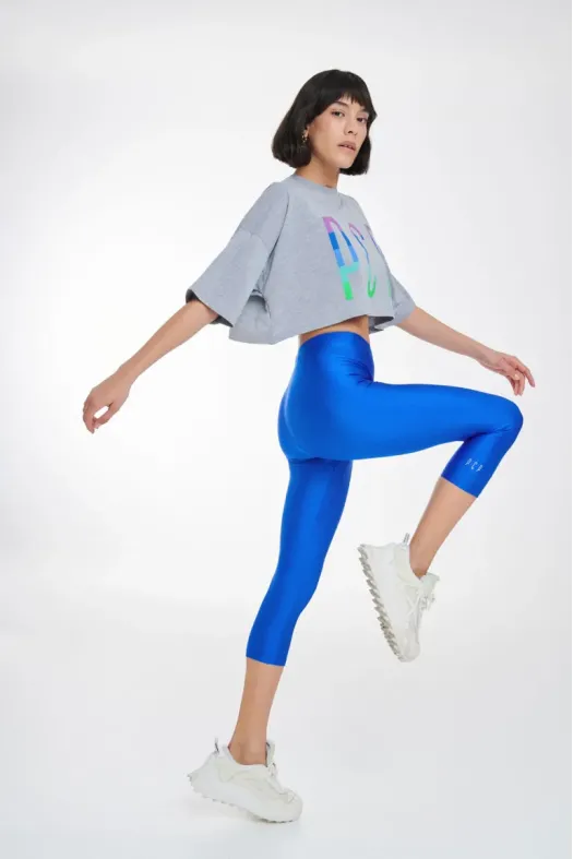 Jacqueline Capri 6/8 Shiny Leggings - Andreakou Concept Store
