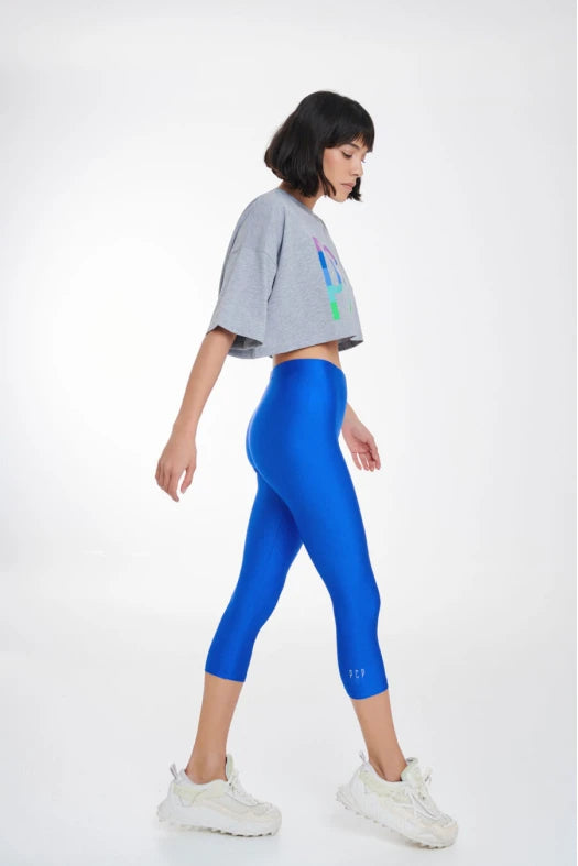 Jacqueline Capri 6/8 Shiny Leggings - Andreakou Concept Store