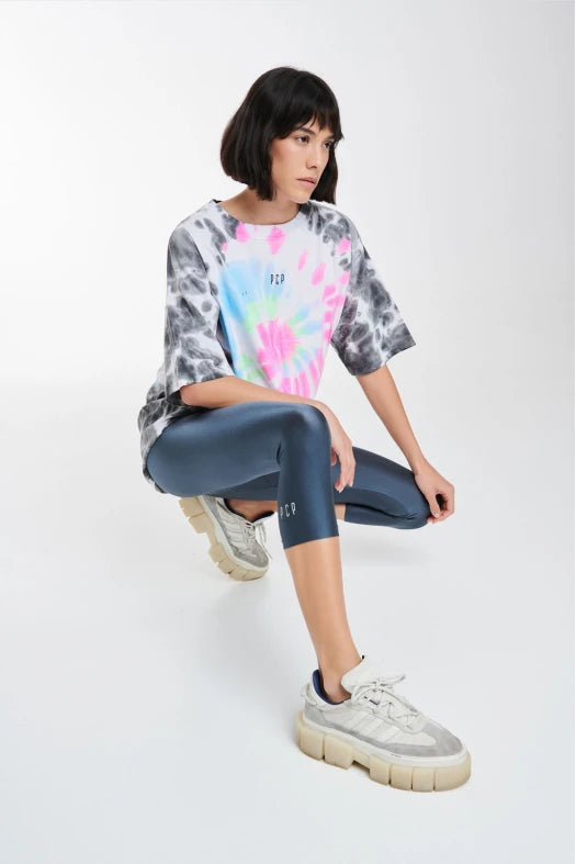 Jacqueline Capri 6/8 Shiny Leggings - Andreakou Concept Store