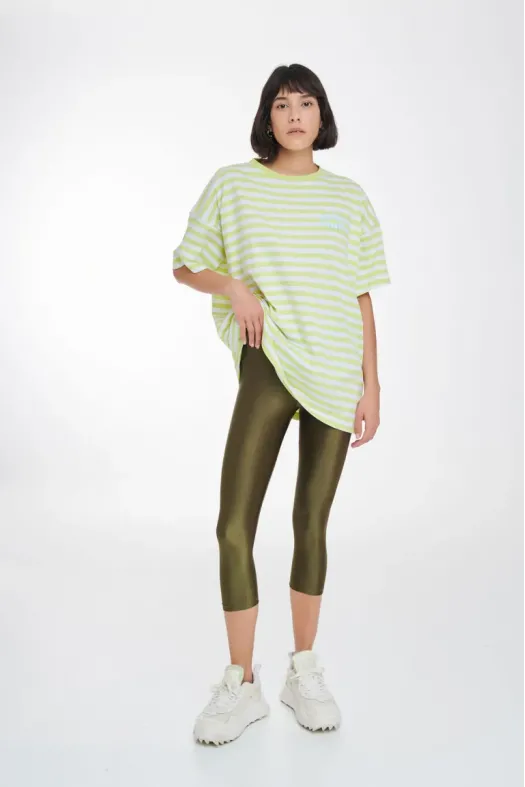 Jacqueline Capri 6/8 Shiny Leggings - Andreakou Concept Store