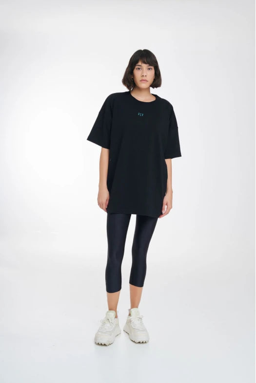 Jacqueline Capri 6/8 Shiny Leggings - Andreakou Concept Store