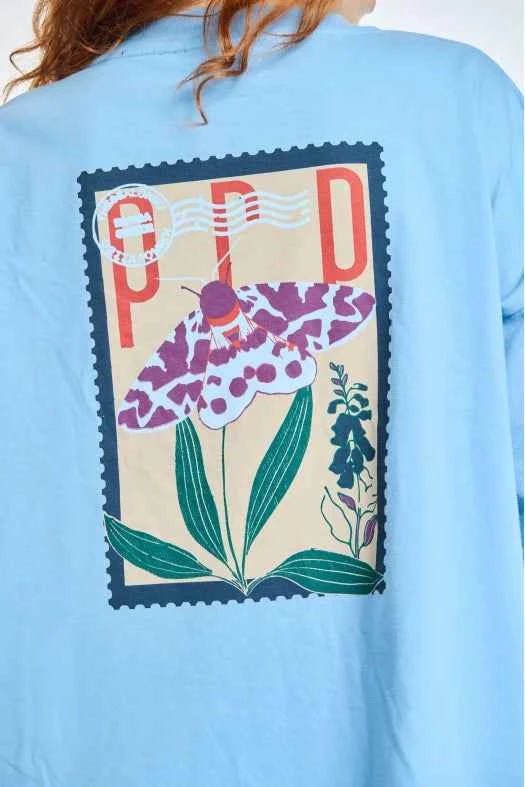 Short-Sleeve T-Shirt One color with Silk print Stamp