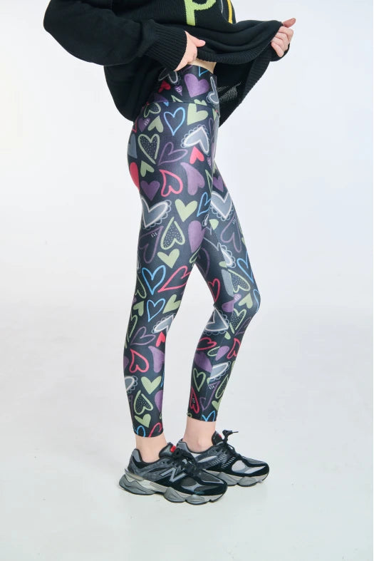 High-Waisted Leggings Long Lynn Printed - Andreakou Concept Store