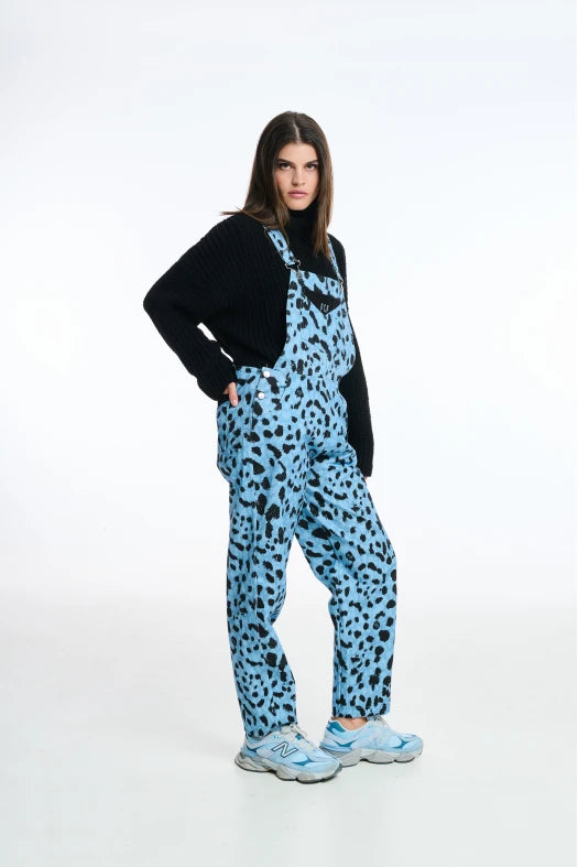 Dungarees PCP animal print - Andreakou Concept Store