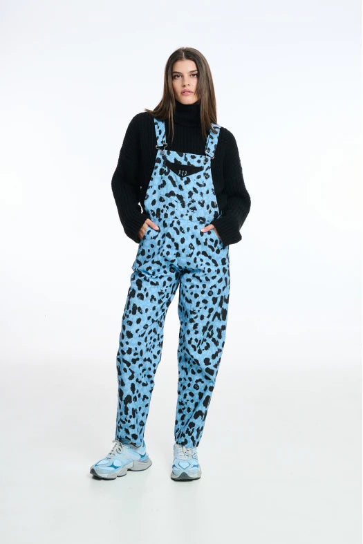 Dungarees PCP animal print - Andreakou Concept Store