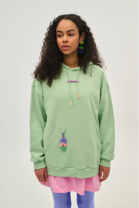 Γυναικειο Φουτερ με Κουκουλα και κεντημα - ONE COLOR - Andreakou Concept Store