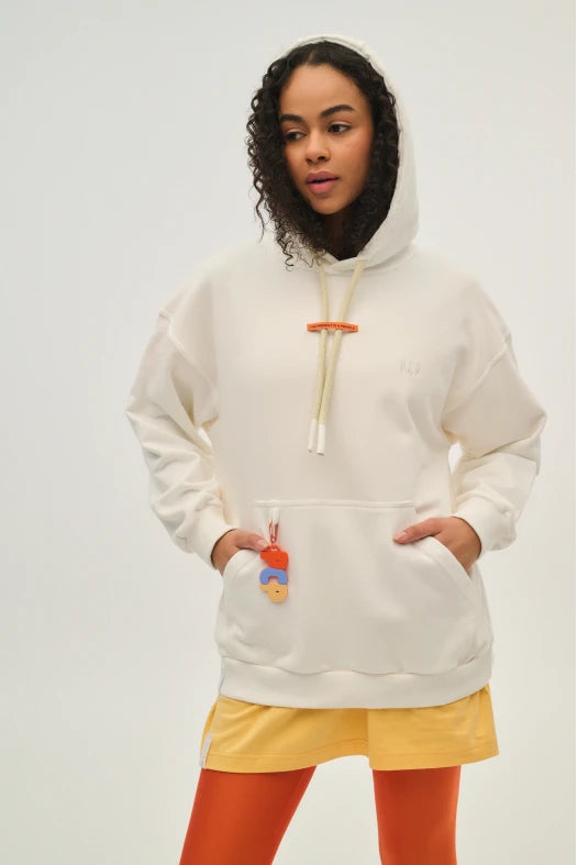 Γυναικειο Φουτερ με Κουκουλα και κεντημα - ONE COLOR - Andreakou Concept Store