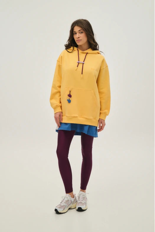 Γυναικειο Φουτερ με Κουκουλα και κεντημα - ONE COLOR - Andreakou Concept Store