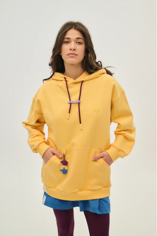 Γυναικειο Φουτερ με Κουκουλα και κεντημα - ONE COLOR - Andreakou Concept Store