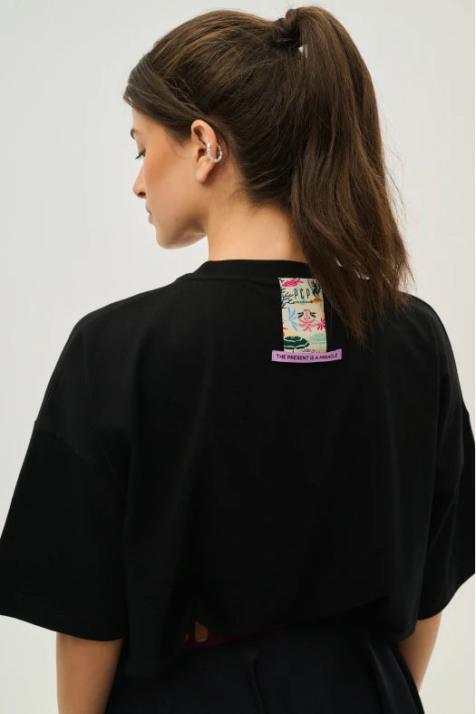 Γυναικειο μλουζακι με μεταξοτυπια - RIDE THE WAVE - Andreakou Concept Store