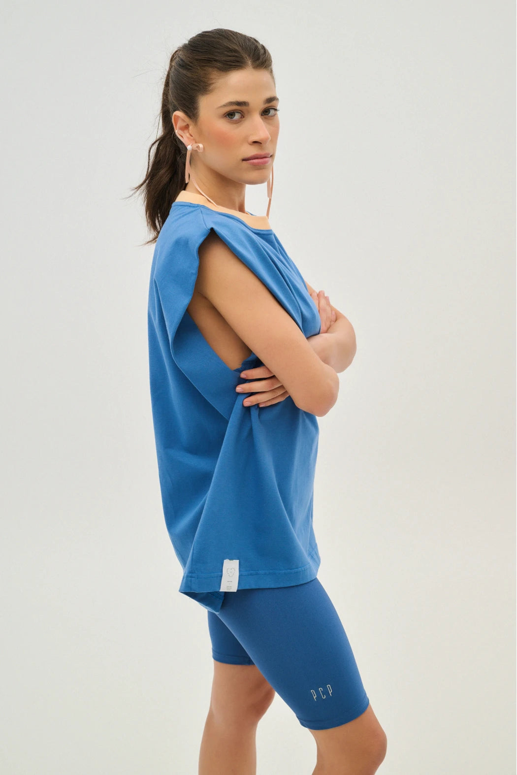 Γυναικειο αμανικο μπλουζακι με μεταξοτυπια - Cherry - Andreakou Concept Store