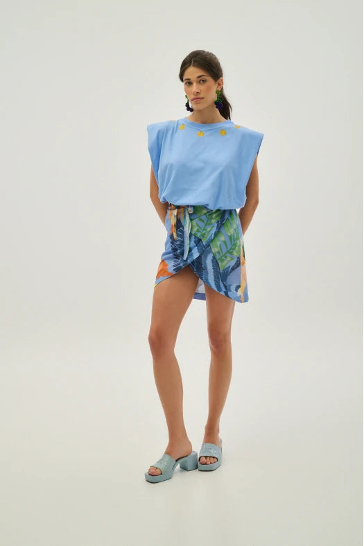 Γυνακεια μινι φουστα εμπριμε - Penny - Andreakou Concept Store