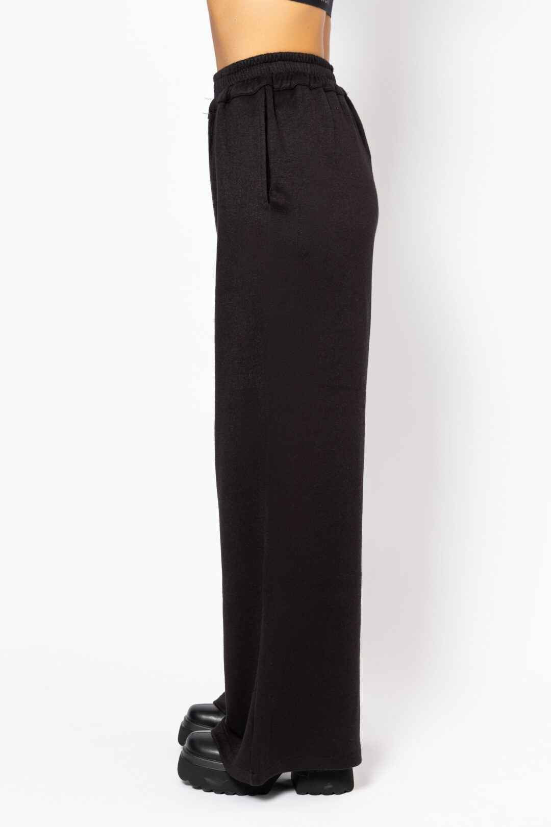 Knitted Black Trousers