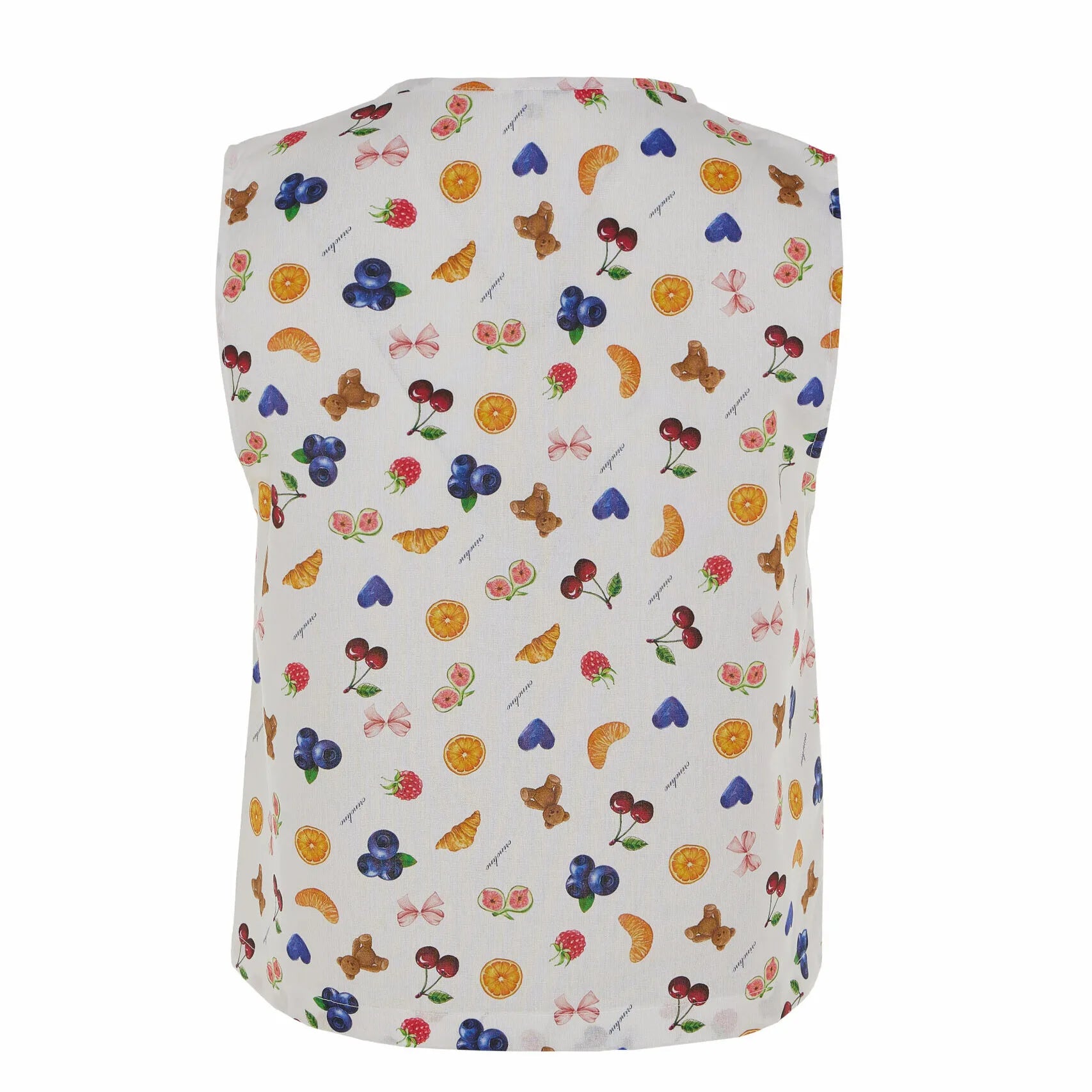 SUNDAY BRUNCH Sleeveless Shirt - Andreakou Concept Store