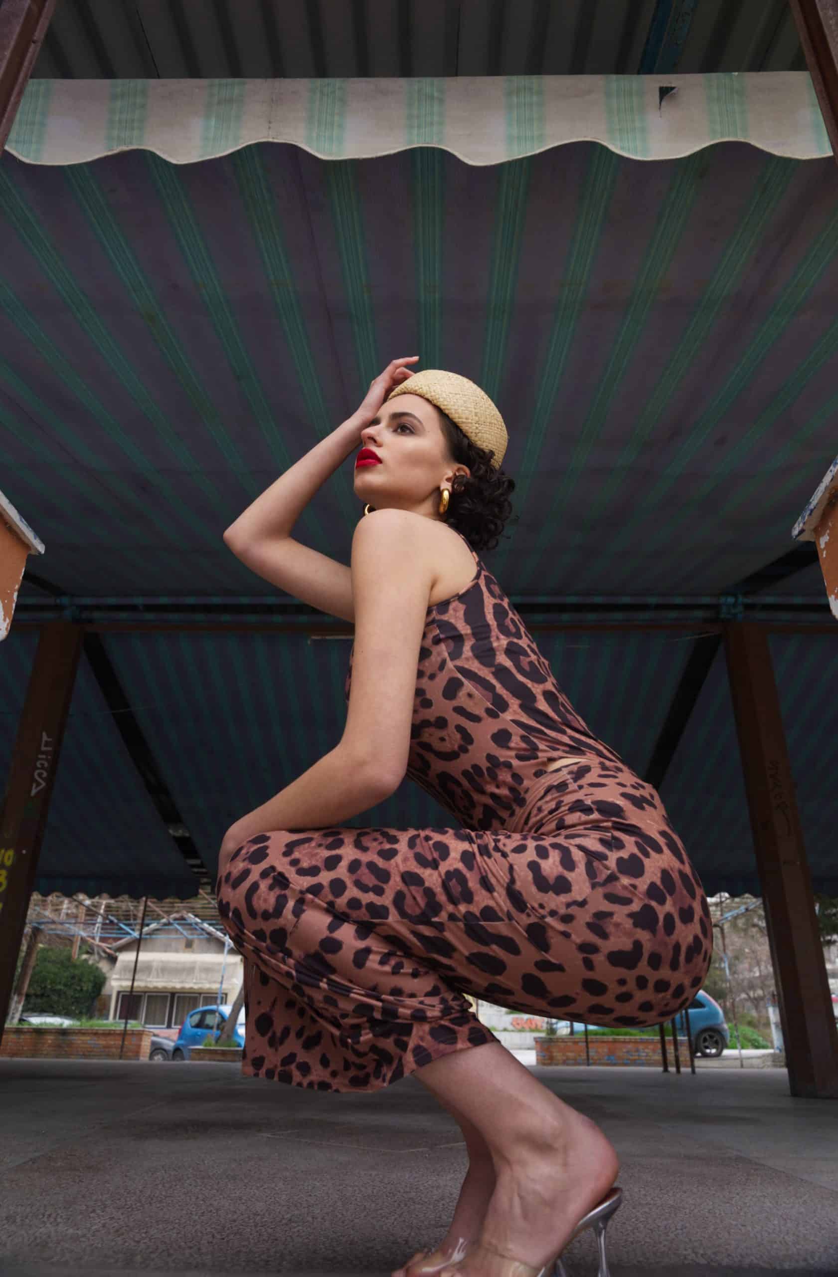 Body ελαστικό leopard print - Andreakou Concept Store