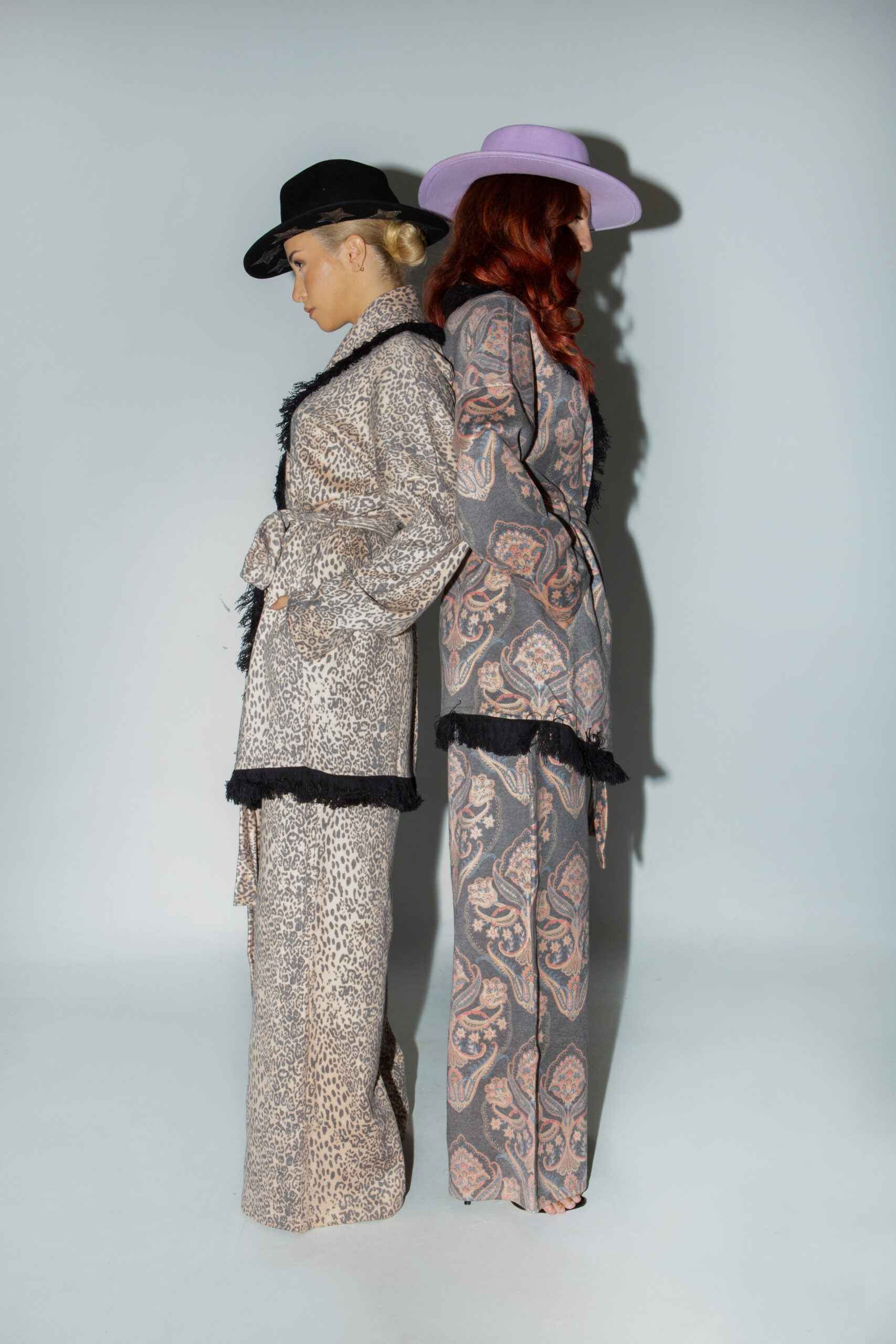 Knitted Lahour All Over Print Pants