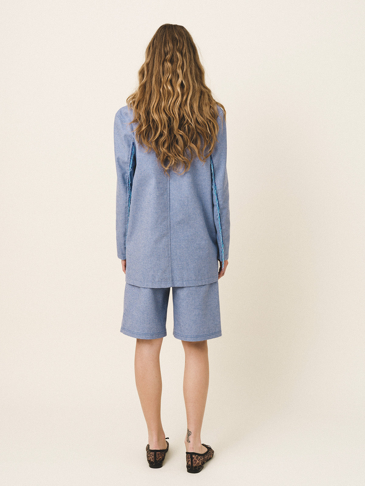 BRITA Denim Blazer - Andreakou Concept Store