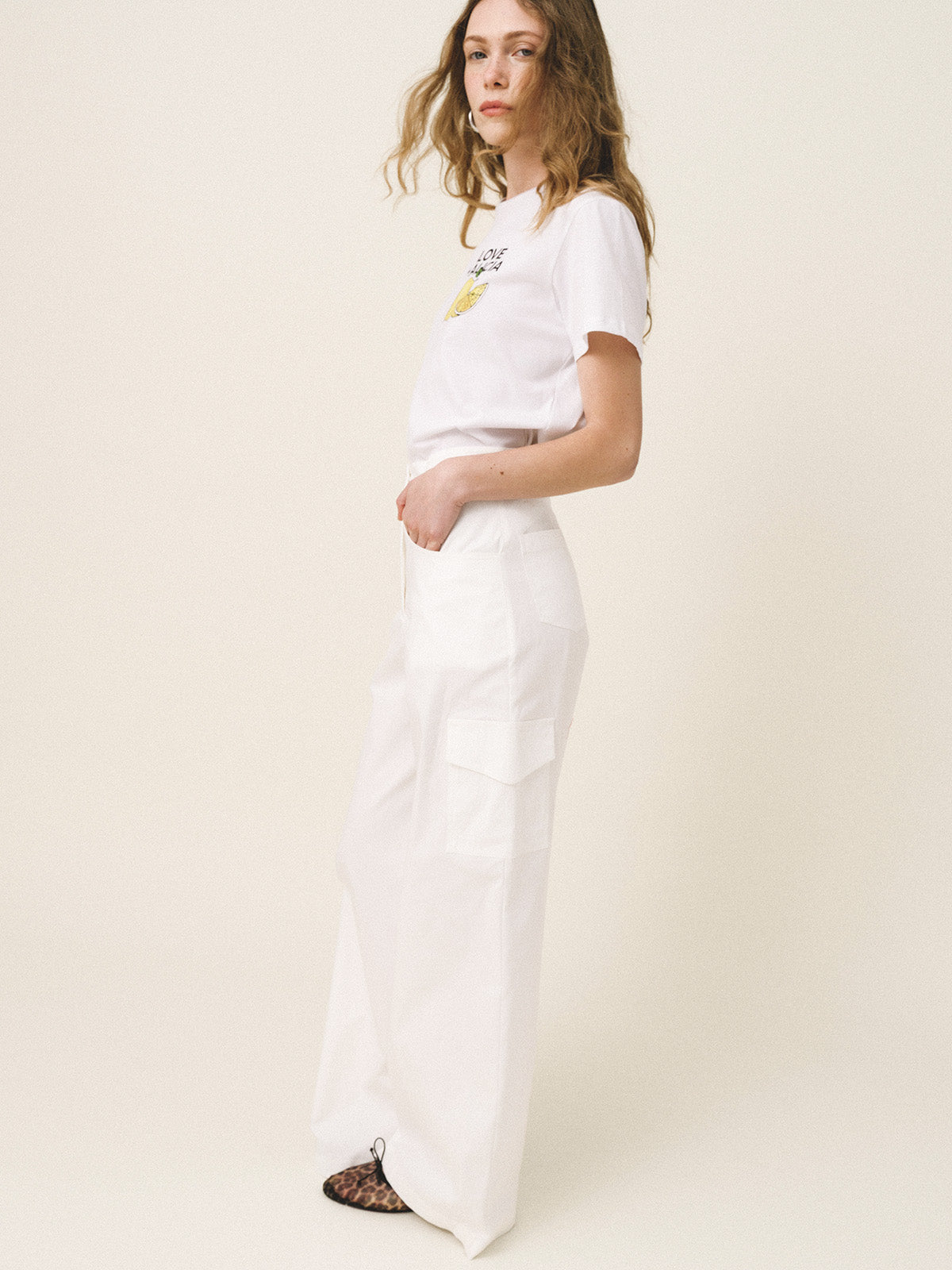 DAVI Cotton Cargo Pants - Andreakou Concept Store