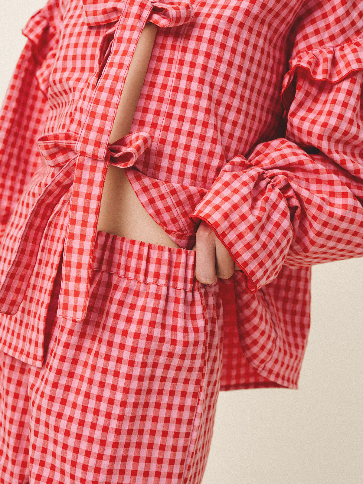 CATALINA Vichy Check Pants - Andreakou Concept Store