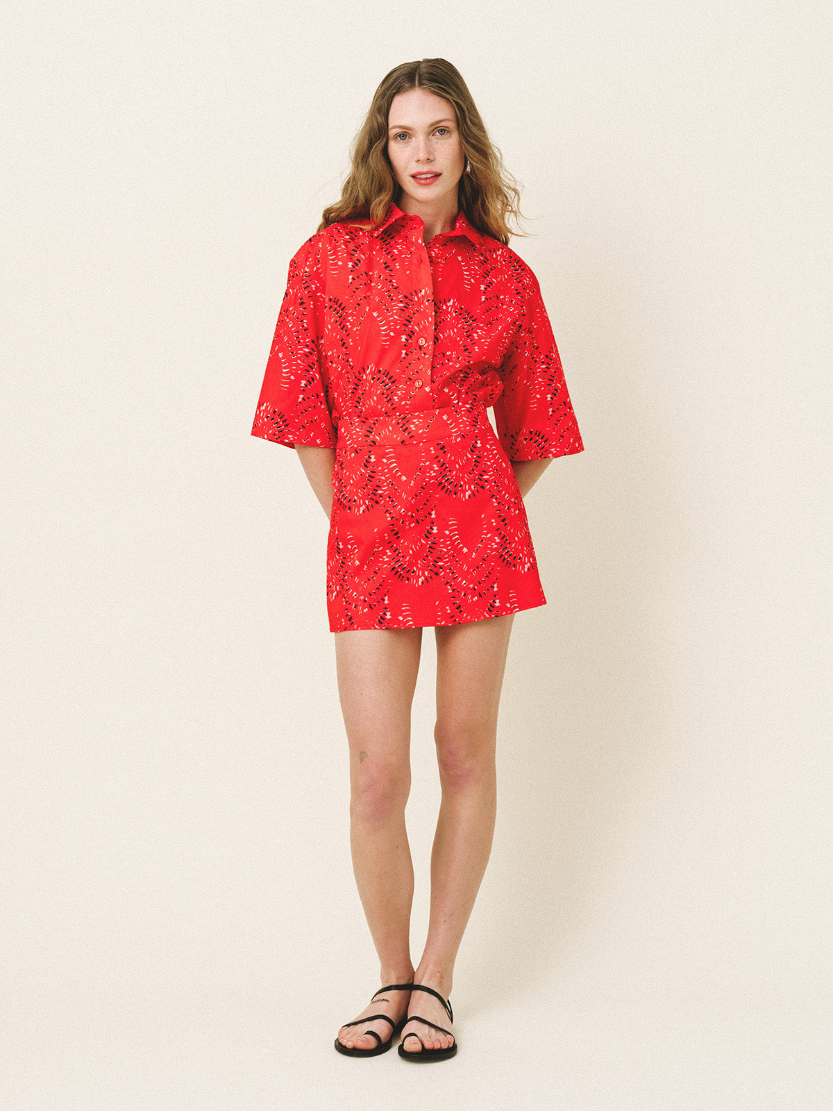 SOREL Printed Cotton Skort - Andreakou Concept Store