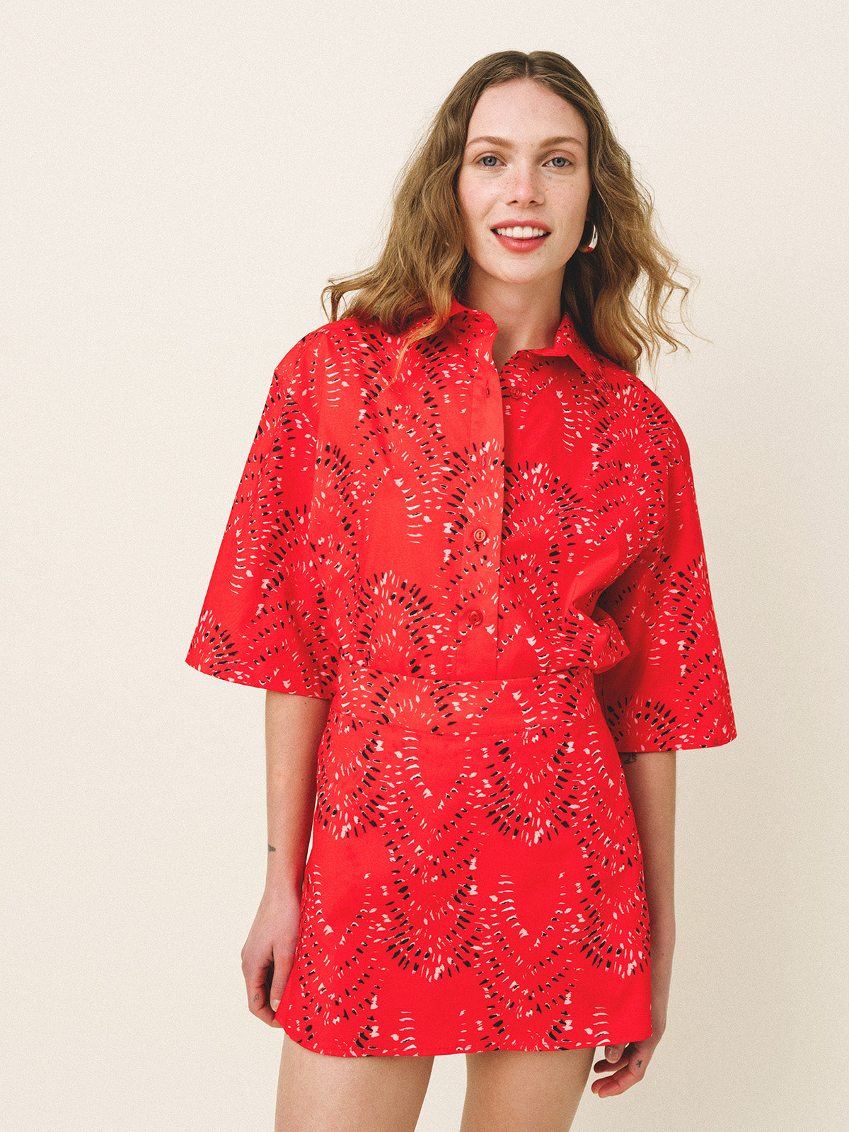 SOREL Printed Cotton Skort - Andreakou Concept Store