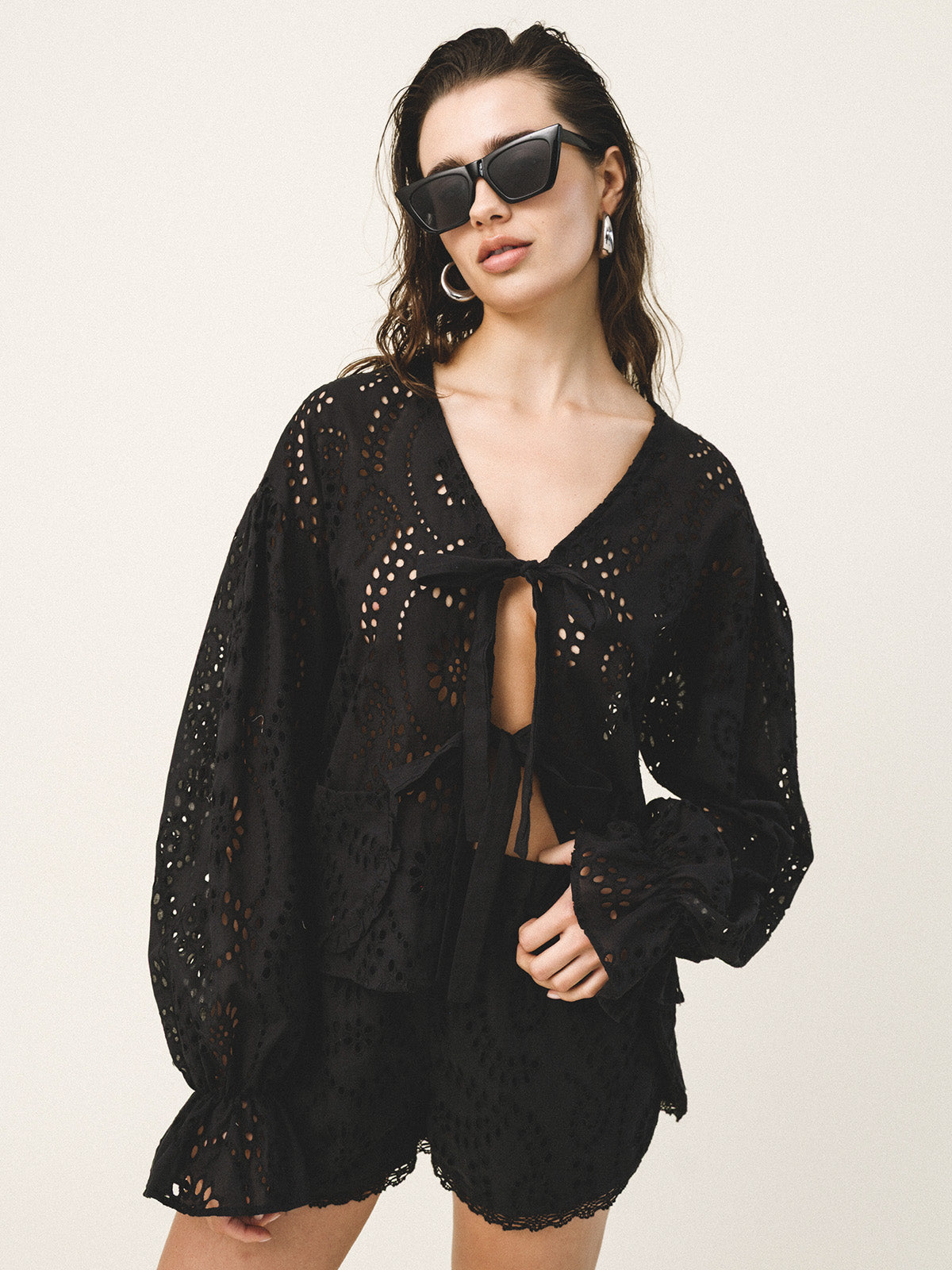 NAMI Broderie Anglaise Top - Andreakou Concept Store