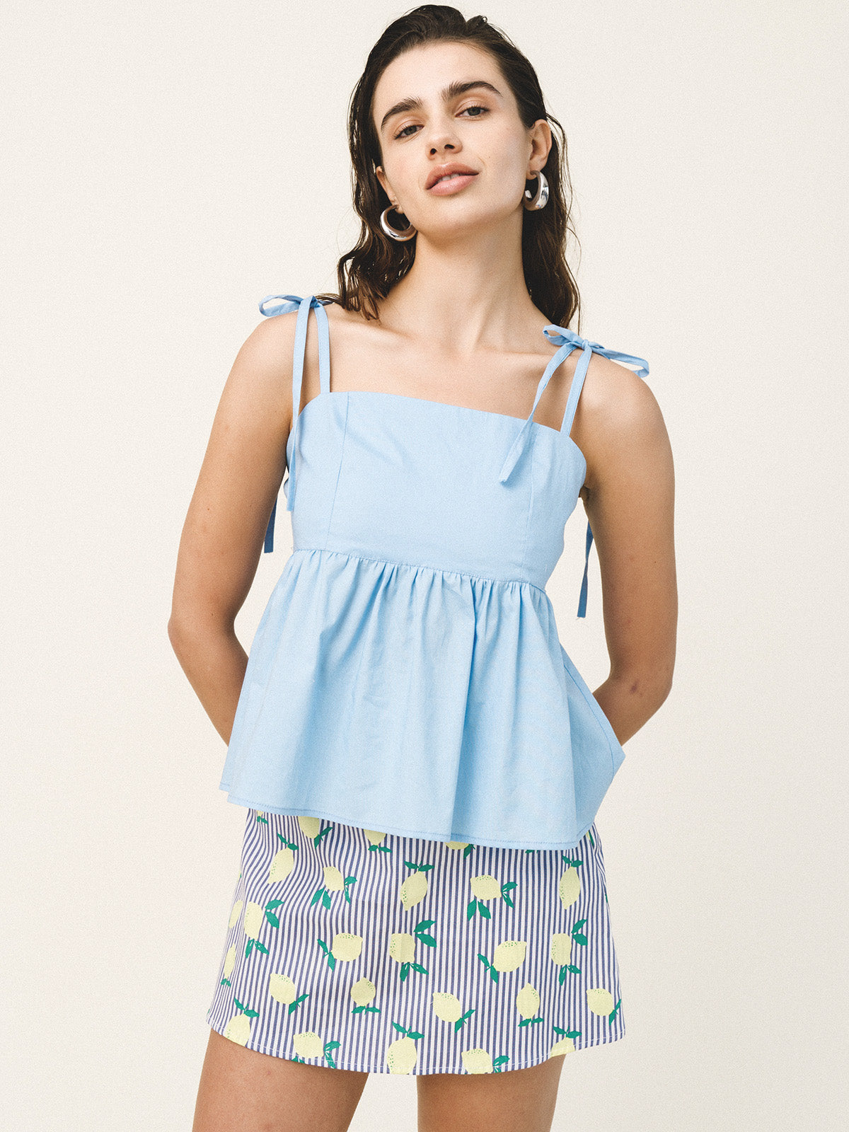 SOREL Printed Cotton Skort - Andreakou Concept Store