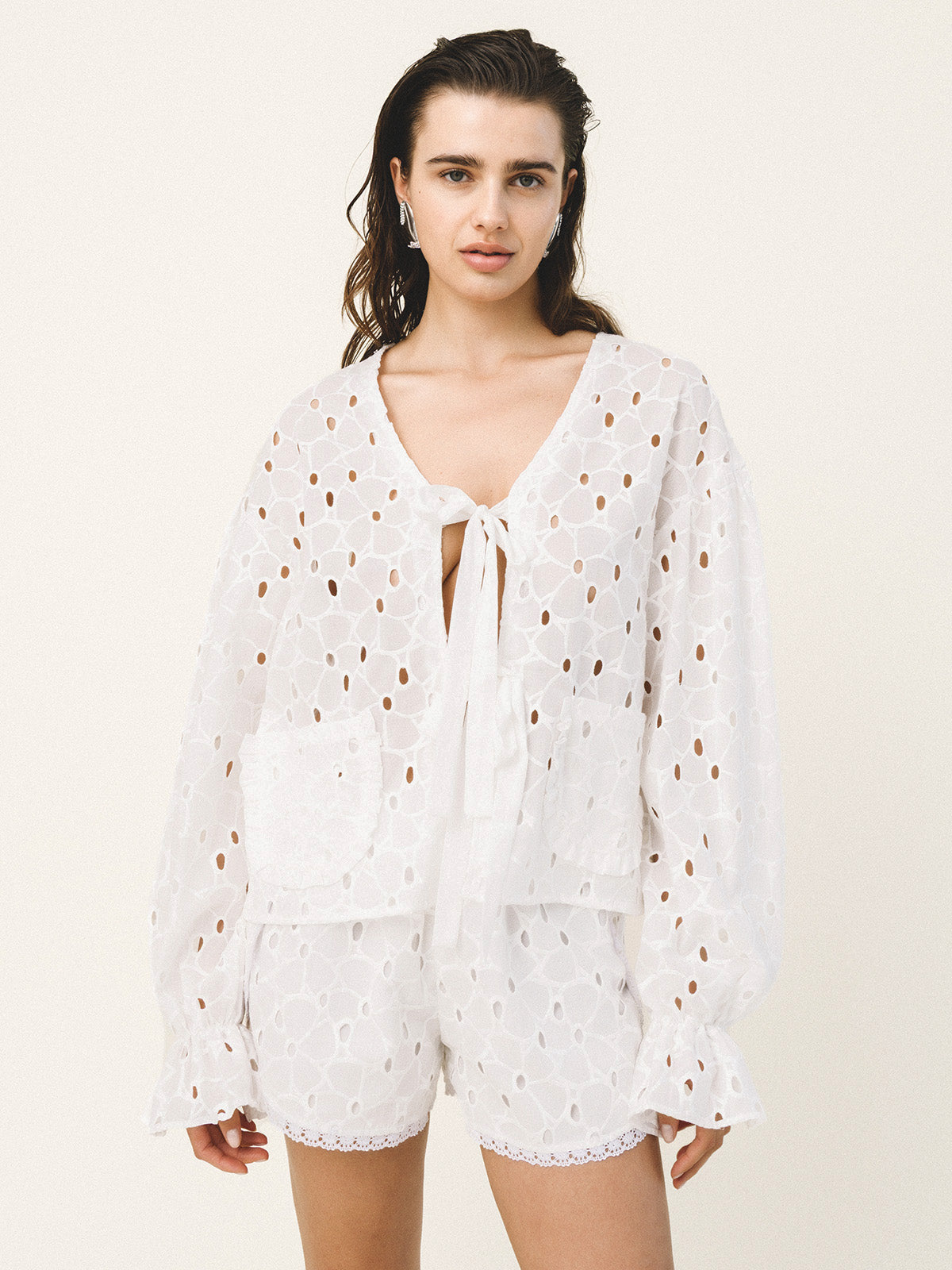 NAMI Broderie Anglaise Top - Andreakou Concept Store