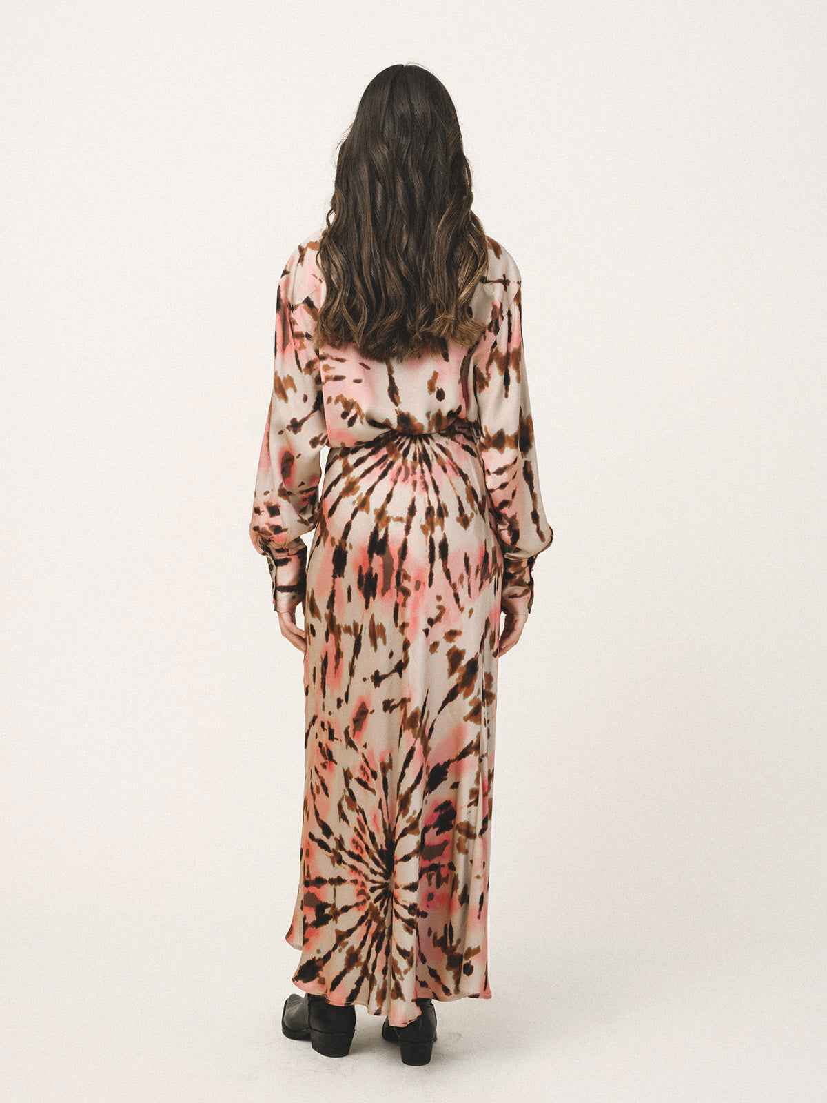 BIANCA Satin Long Skirt