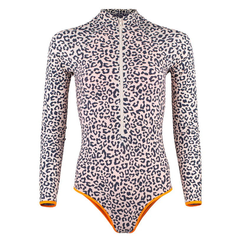 Long Sleeve Swimsuit Metis Animal Print - Andreakou Concept Store