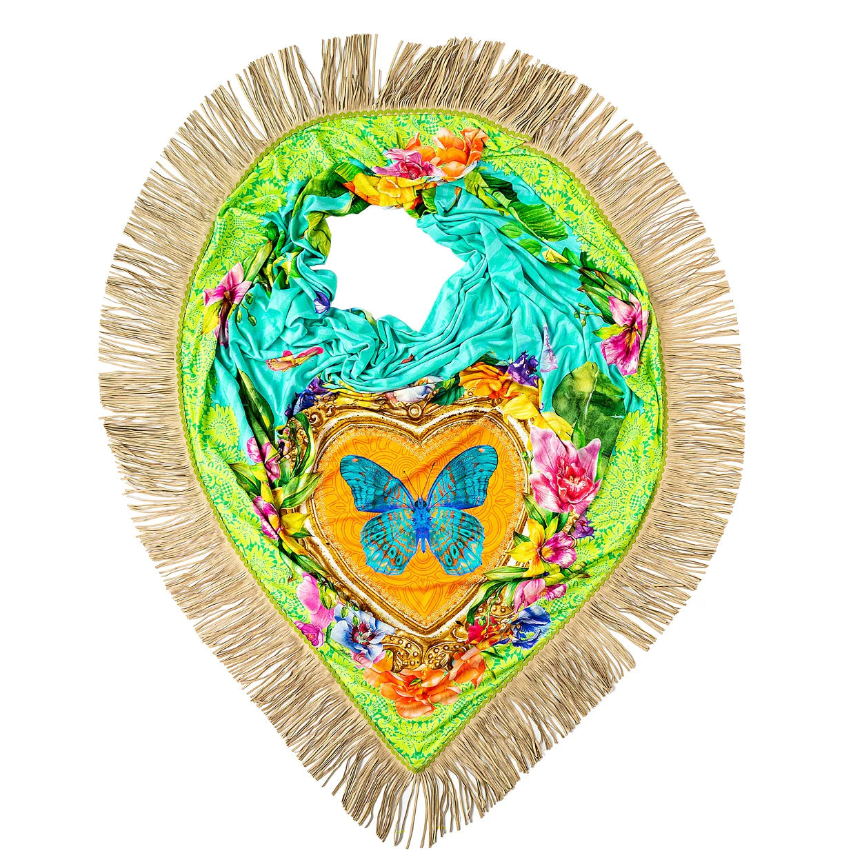 Katherina Loretta Garden of Plenty | Aqua Blue - Andreakou Concept Store