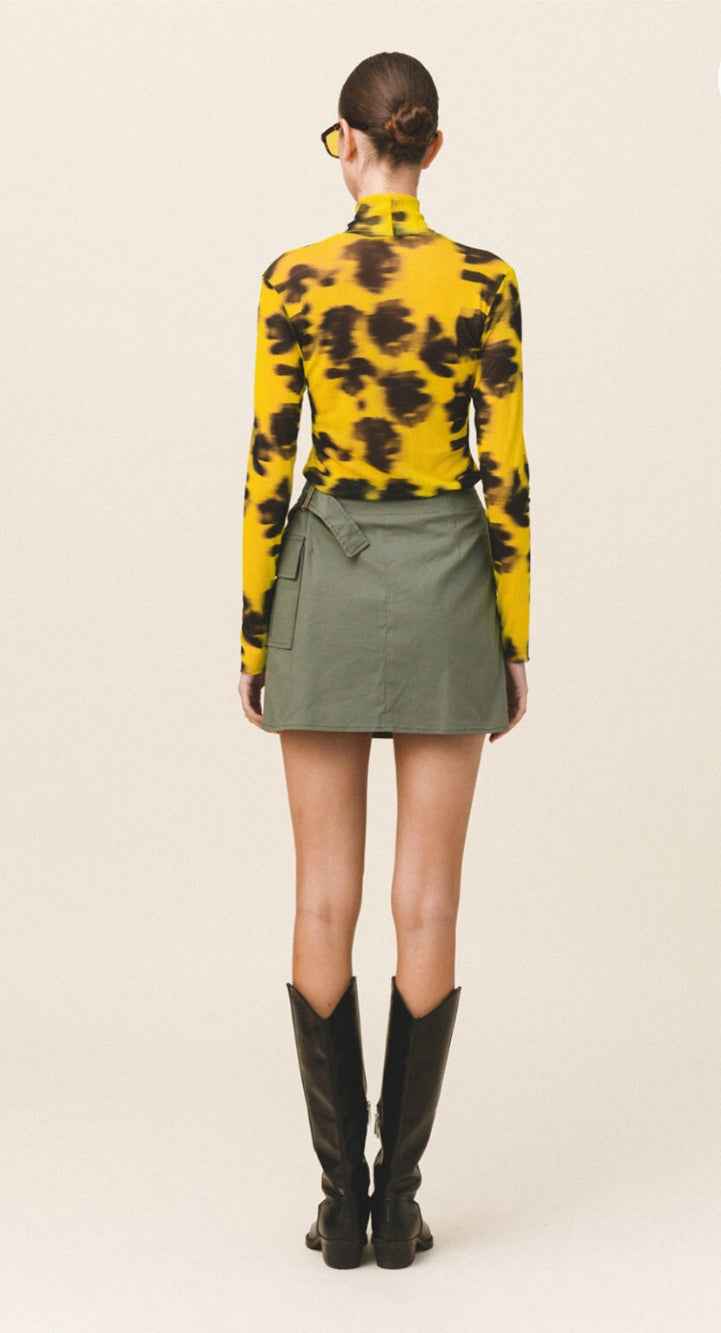 ANNITA Wrap Cotton Skirt