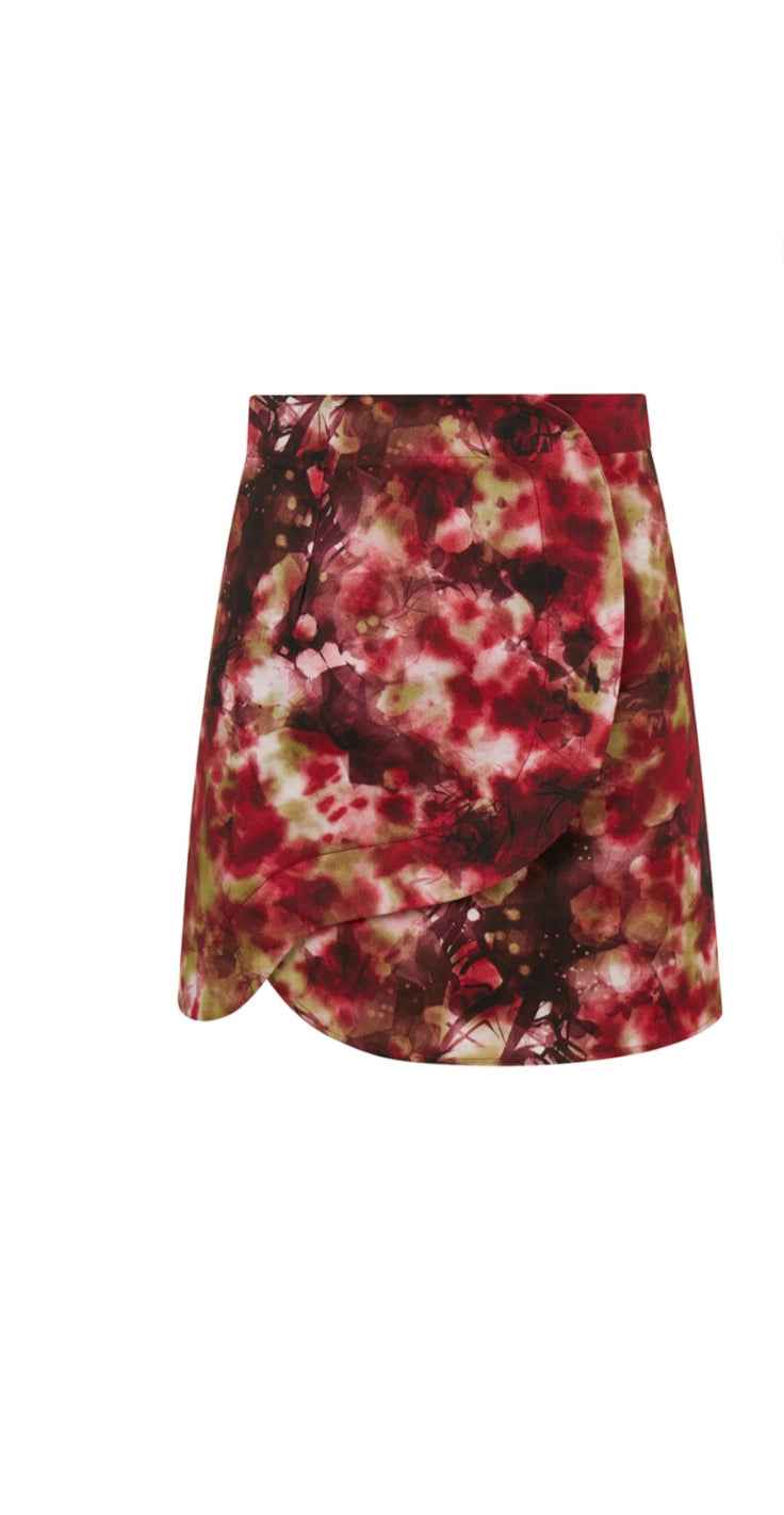 DALHIA Printed Mini Skirt