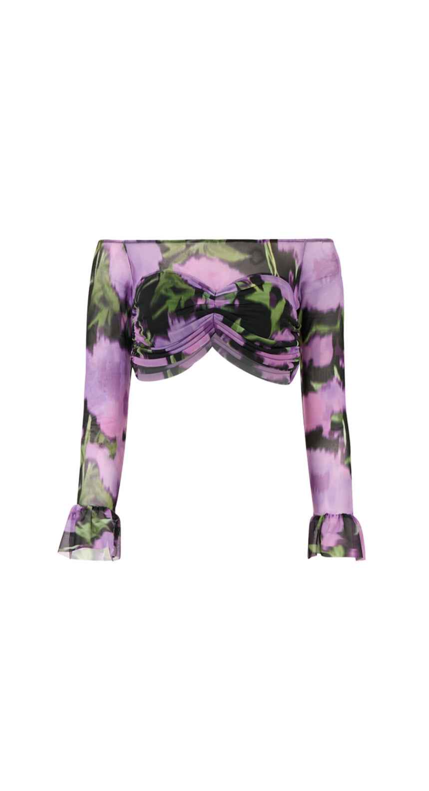 AURORA Mesh Crop Top