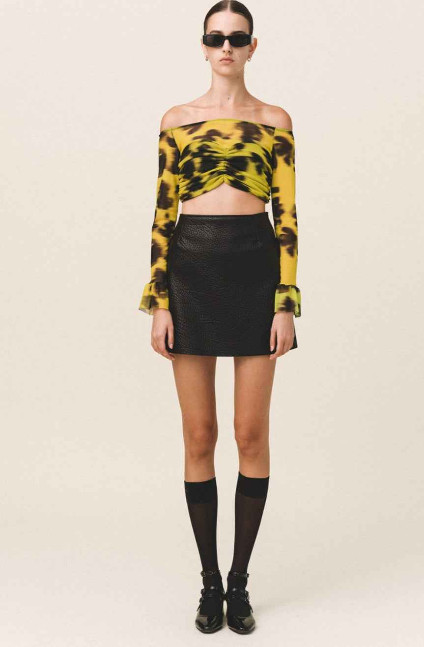 AURORA Mesh Crop Top