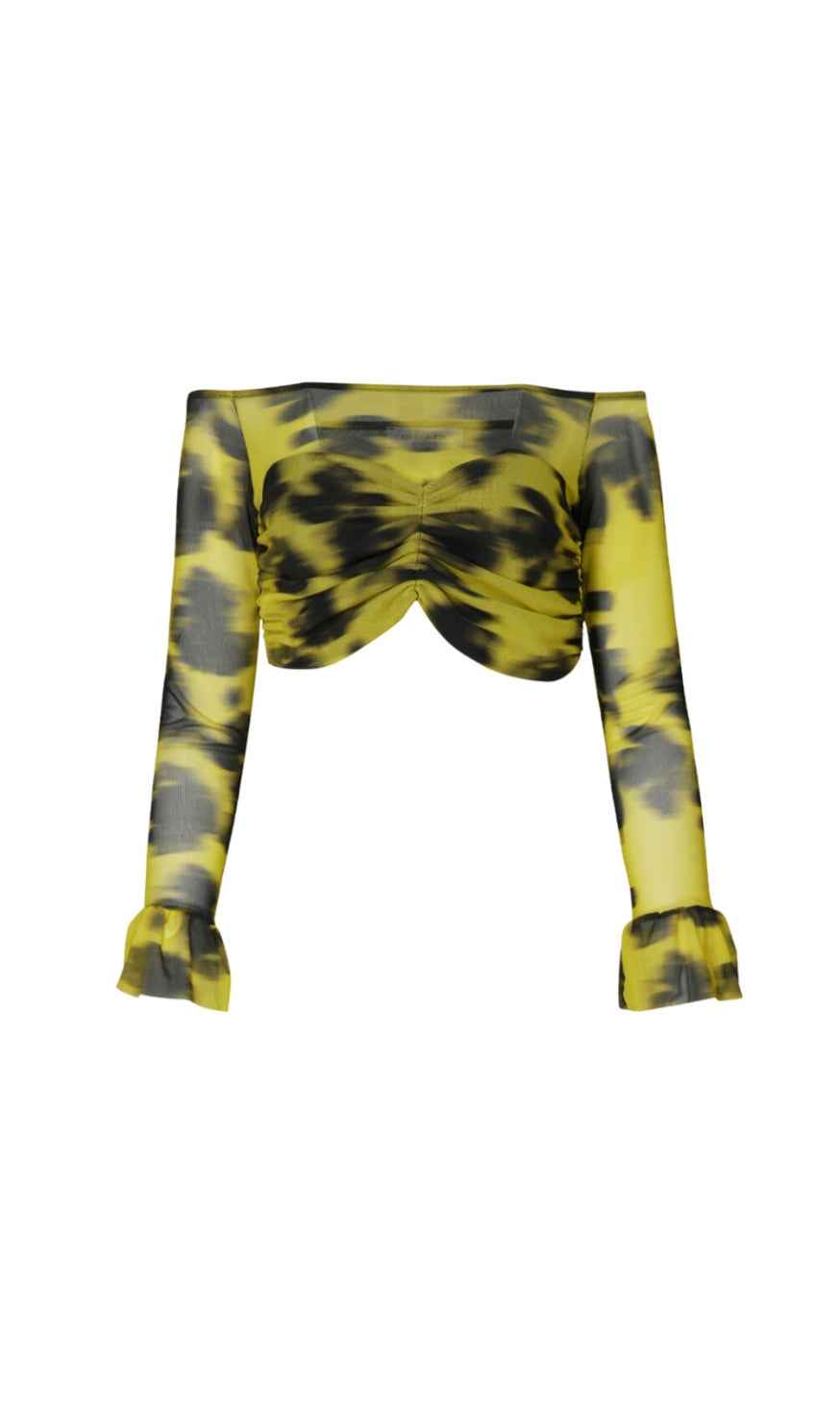 AURORA Mesh Crop Top