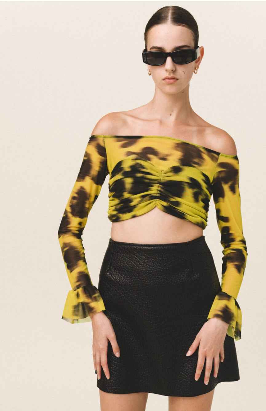 AURORA Mesh Crop Top