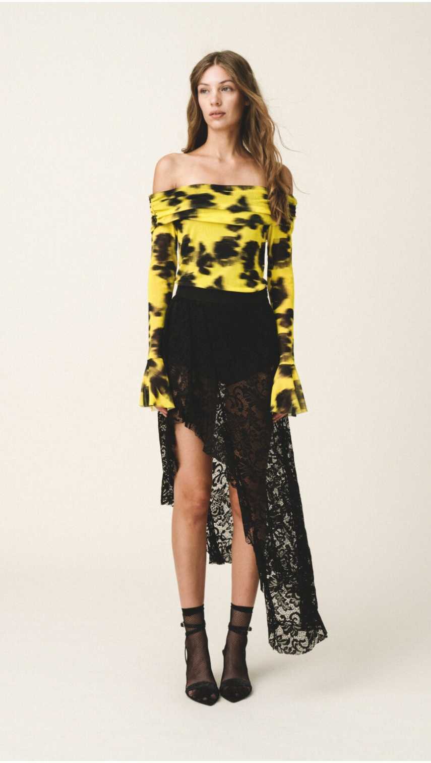 NATALIE Lace Midi Skirt - Andreakou Concept Store