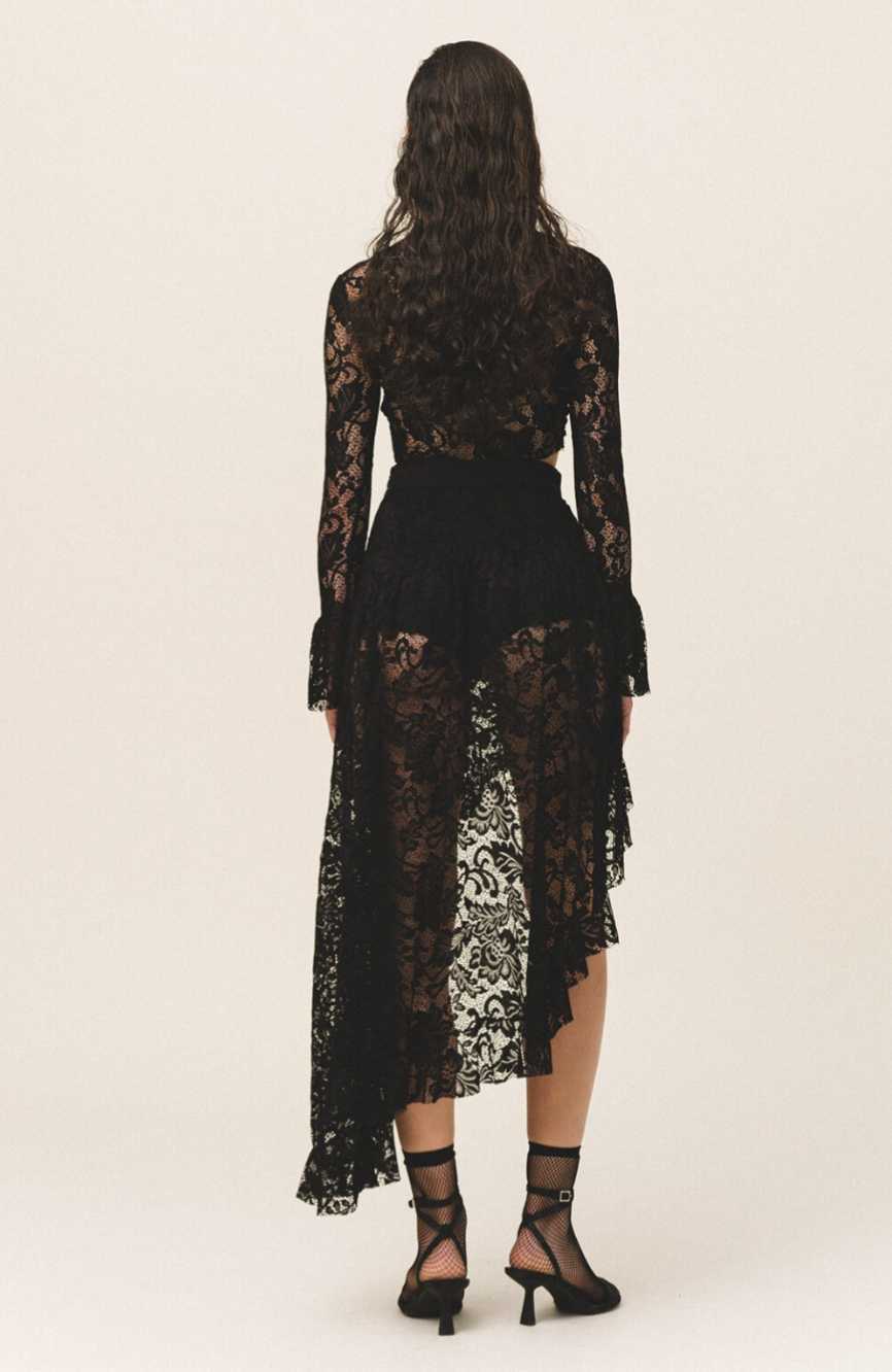 NATALIE Lace Midi Skirt - Andreakou Concept Store